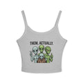 Alien Family Crop Tank Women's Spaghetti Strap Top