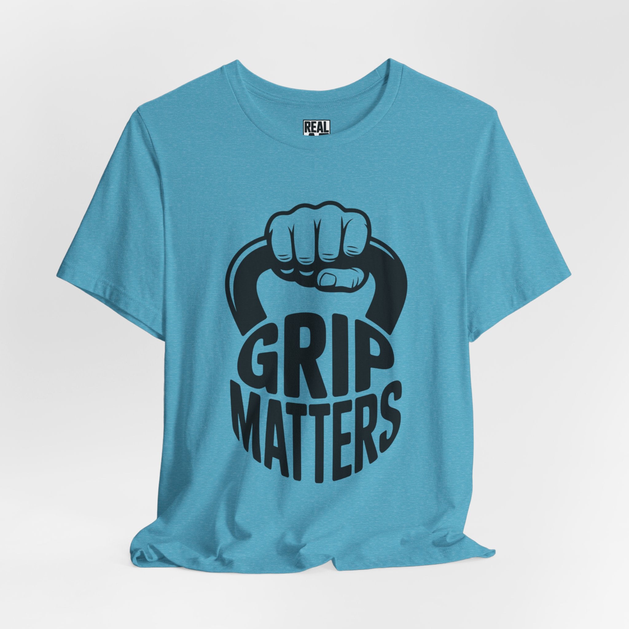 Grip Matters Kettlebell Tee | Fitness Workout Gym Shirt